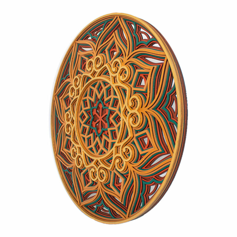 Mandala Cores Metálicas