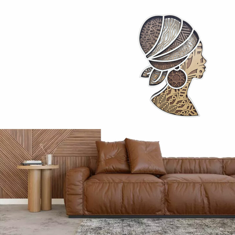 Decoração África Negra em Camadas