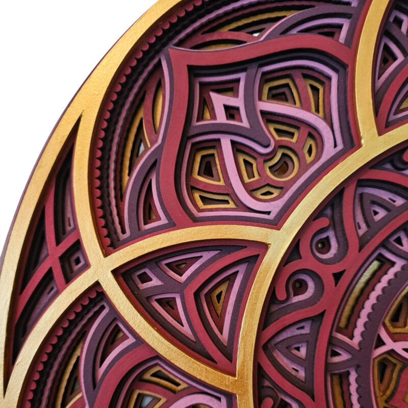 Mandala Carmesim